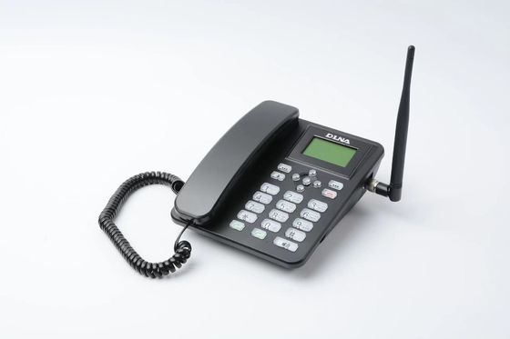 Купить Двойной фиксированный настольный телефонный аппарат GSM беспроводной, телефон GSM антенны TNC настольный online manufacture