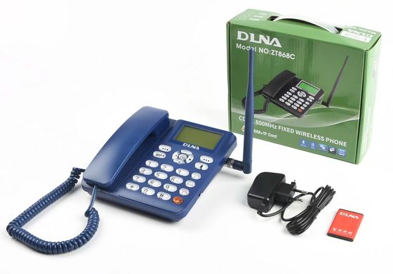 Купить CDMA 800MHz исправило беспроводной телефон DLNA ZT868C наземной линии батареи CDMA телефона 1000mAh online manufacture